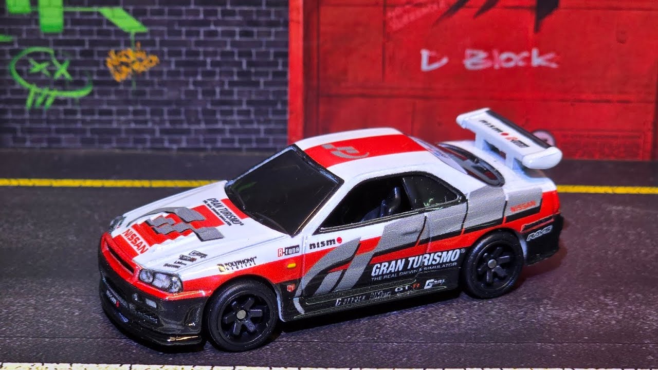 NISSAN SKYLINE GT-R (BNR34) - Hotwheels Premium - Pop Culture