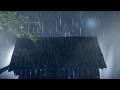 Heavy Rain on Roof 🌧️ Relaxing Sounds for Sleeping Fast