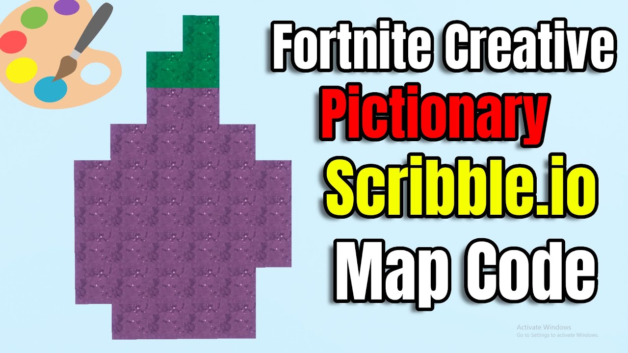 Pictionary Fortnite Creative 2.0 Map Code ( Scribble.io fortnite map ...