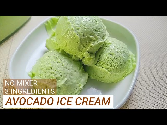 5 Ways To 3-ingredient Avocado Ice Cream Recipe No 2024