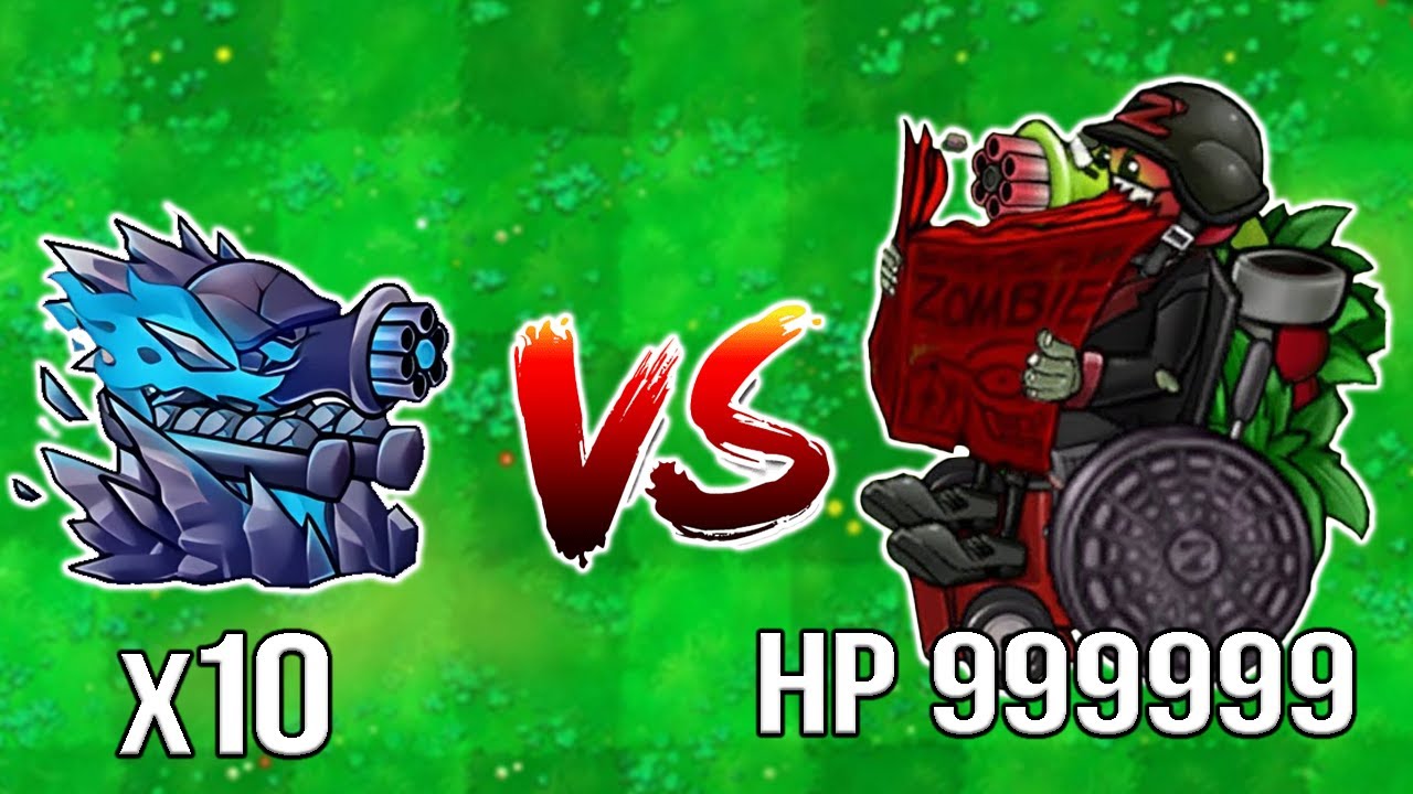 PVZ Fusion Challenge | Gatling Black Rock Turret vs All Ultimate ...