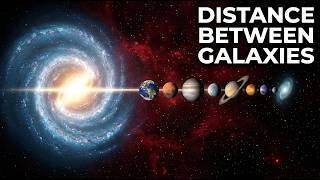 Impressive astronomy: the distance between galaxies is much greater, darker, and more insulating.