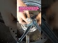 installing the wheel bearing #automotive #experiment #tips