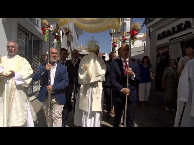 Cartaya Tv | Emoción y fe en Cartaya, así se vivió la procesión del Corpus Christi