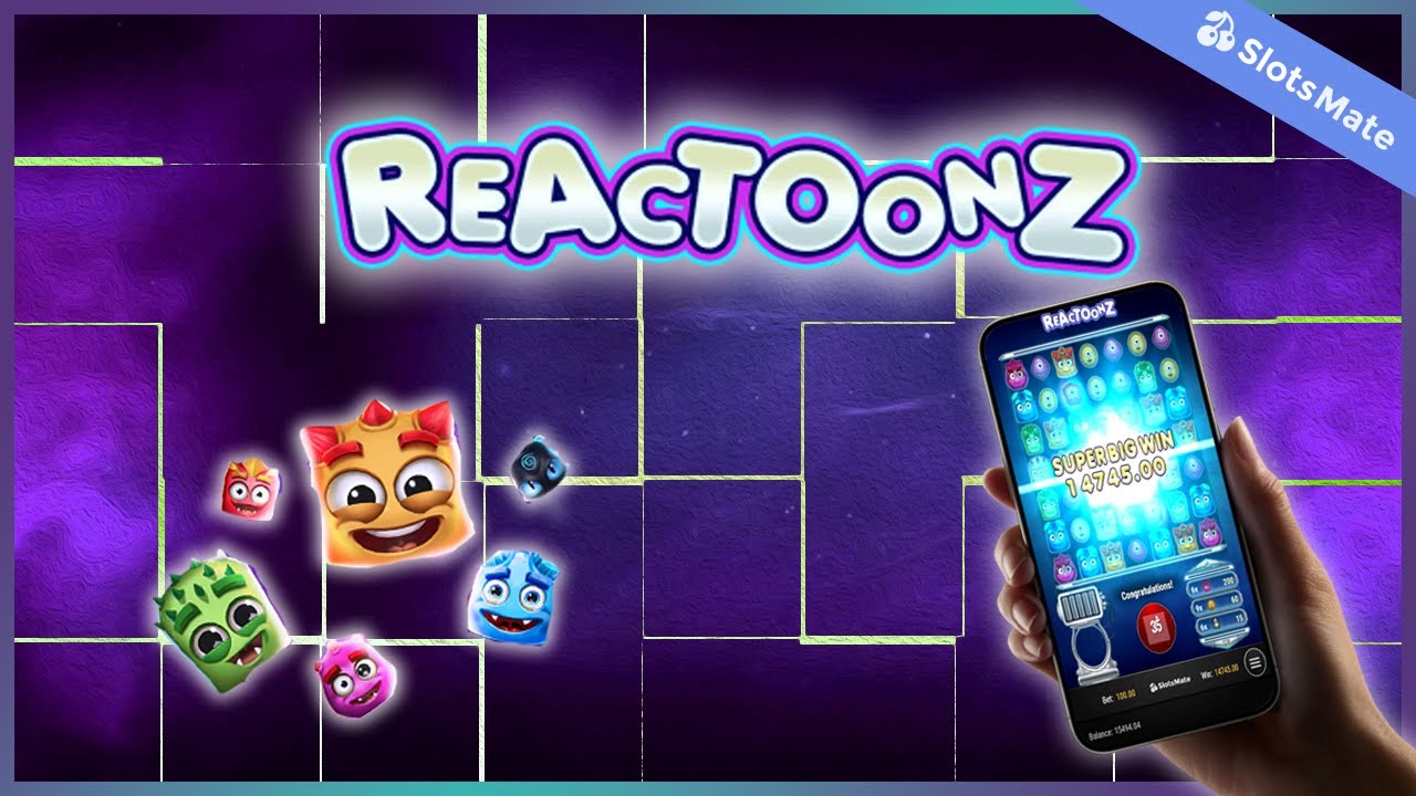 Reactoonz Slot by Play ‘n Go Gameplay (Mobile View) - YouTube