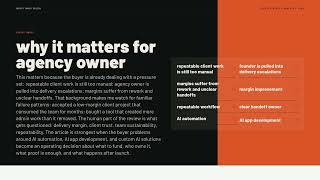 AI Agent Development Services | Agency Owner Buyer Breakdown | arsum.com