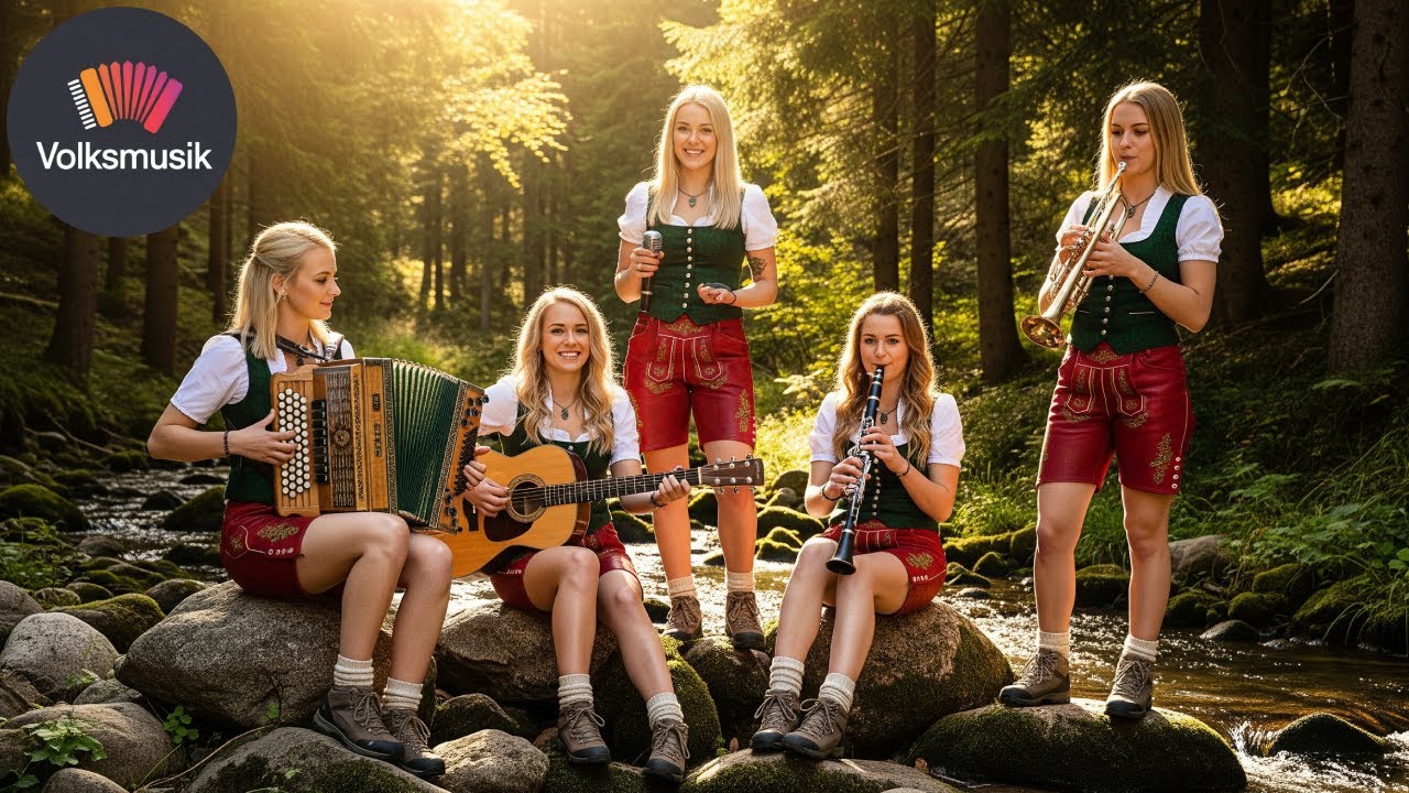 🎷🌄  Volksmusik Bayern LIVE – Die Schönsten Lieder der Heimat 🎺🏔️