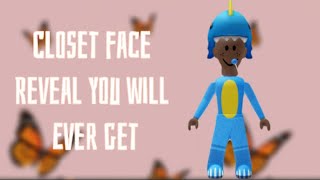 Closet Face Reveal Youll Ever Get