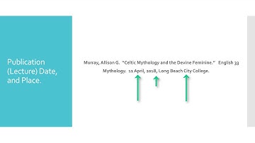 MLA 8th Edition Personal Interview or Lecture Citation