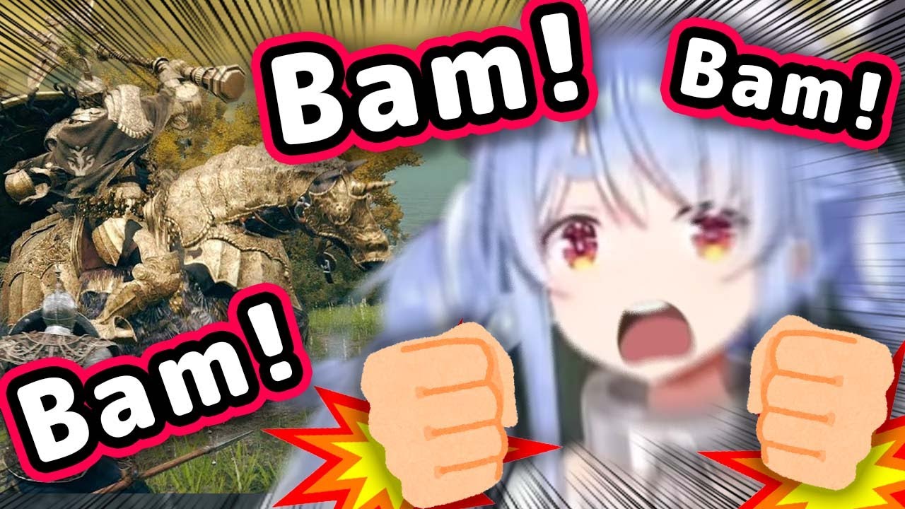 Elden Ring Boss Makes Pekora Desk Slam and Make Cute Angy Noises 【ENG Sub/Hololive】