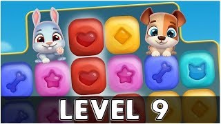 Pet Rescue Puzzle Saga Level 9 | No Boosters screenshot 4