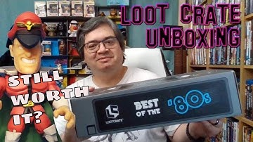 Loot Crate UNBOXING | (Very Late) May 80s Box