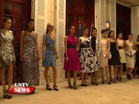 Lao NEWS on LNTV: Laos launches its Second Lao Fashion Week 2015.8/9/2015
