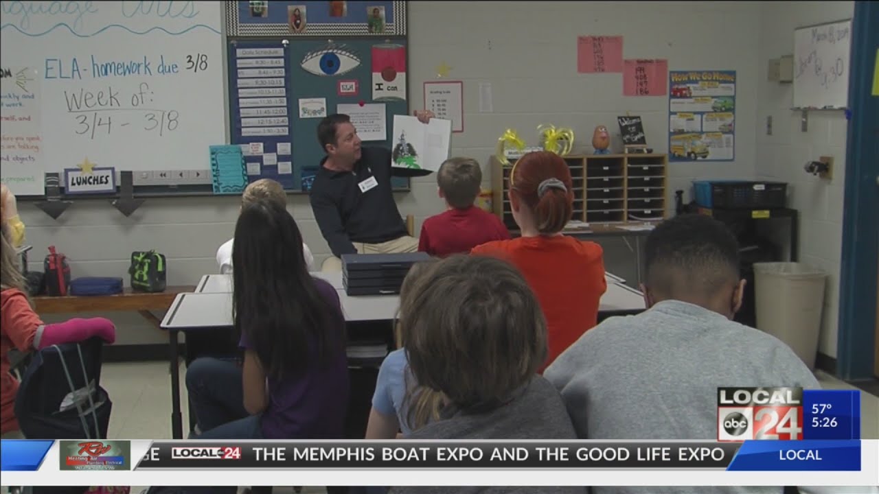Riverdale Elementary Hosts Reading Day With Local 24 News’ Richard Ransom