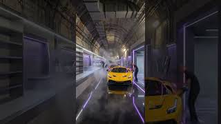 Abandoned Subway Tunnel → Futuristic Underground Supercar Garage #asmr #train #travel #automobile
