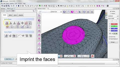 Surface Repair Tool in STAR-CCM+