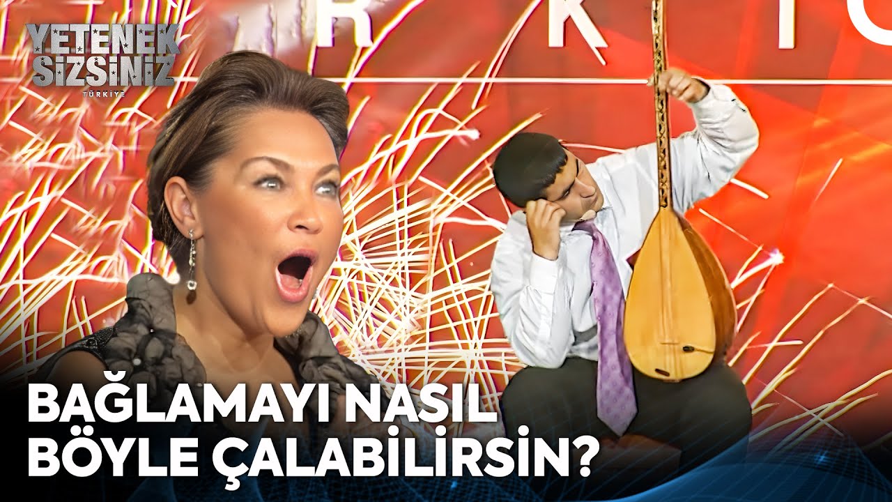 Bağlamayı Böyle Çalan Bir İsim Dünya Üzerinde Yok! 😲🤩 | Yetenek Sizsiniz Türkiye