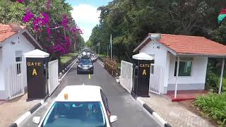 SEE  PRESIDENT UHURU'S MOTORCADE LEAVING STATE HOUSE KENYA TO UHURU GARDENS