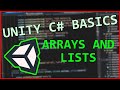 Unity C# Basics P6 | Arrays and Lists
