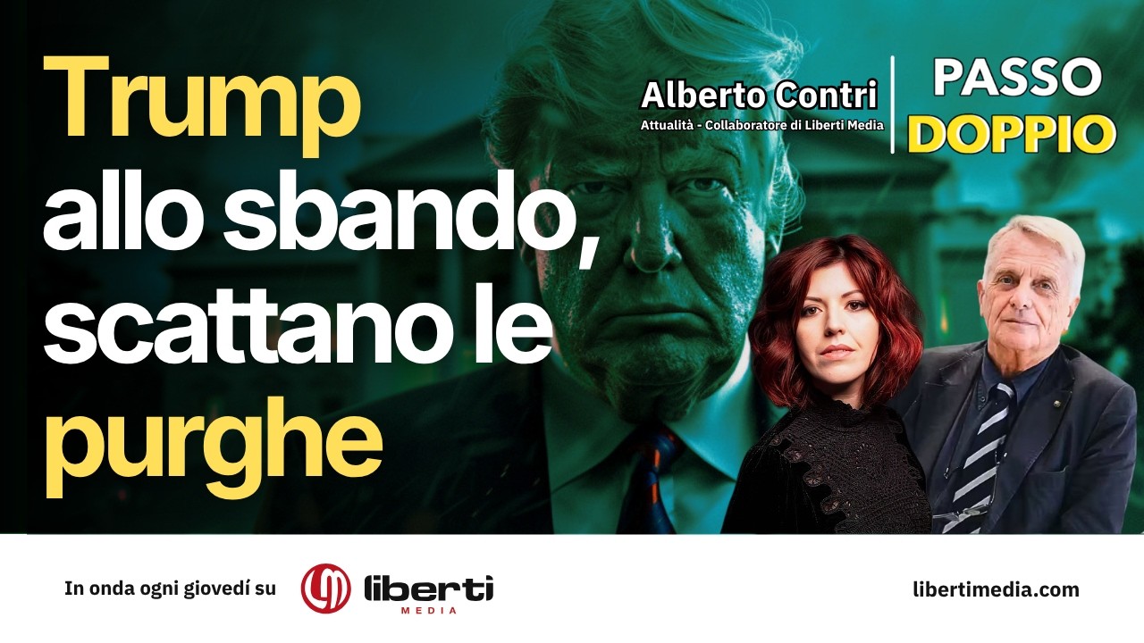 TRUMP ALLO SBANDO, SCATTANO LE PURGHE - con Alberto Contri - YouTube