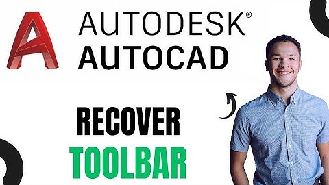 How to Recover Missing Toolbar in AutoCAD