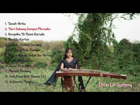 45 menit Lagu Kemerdekaan lagu Nasional Indonesia Instrumental - Olivia Lin Guzheng