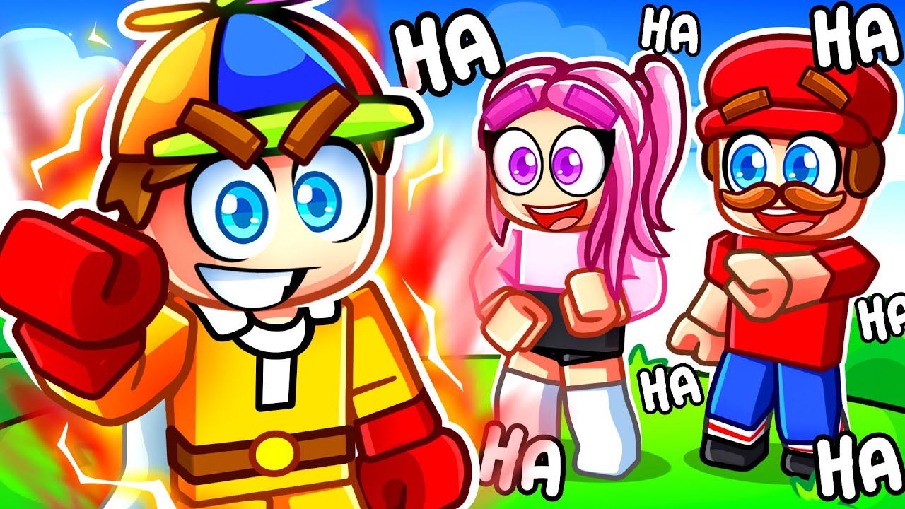 I Pretended To Be A Noob In PUNCH SIMULATOR, Then Became The STRONGEST in Roblox!