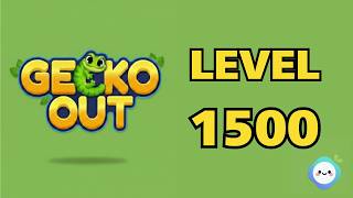 Gecko Out level 1500 Walkthrough & Solution