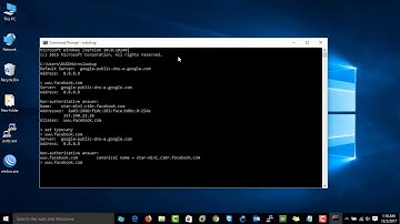 How to use Nslookup in Windows 10,8,7