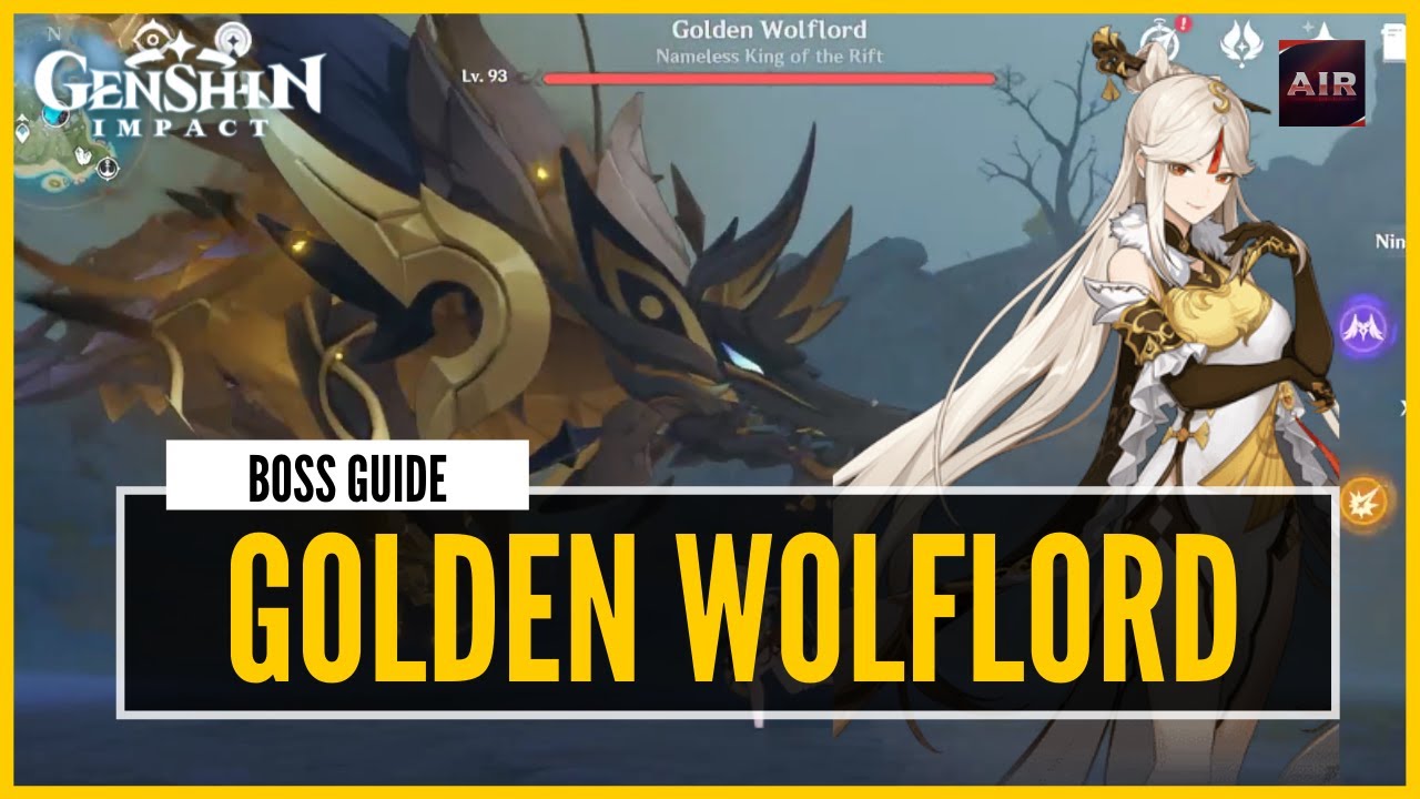Genshin Impact How To Solo Golden Wolflord [Boss Guide] YouTube