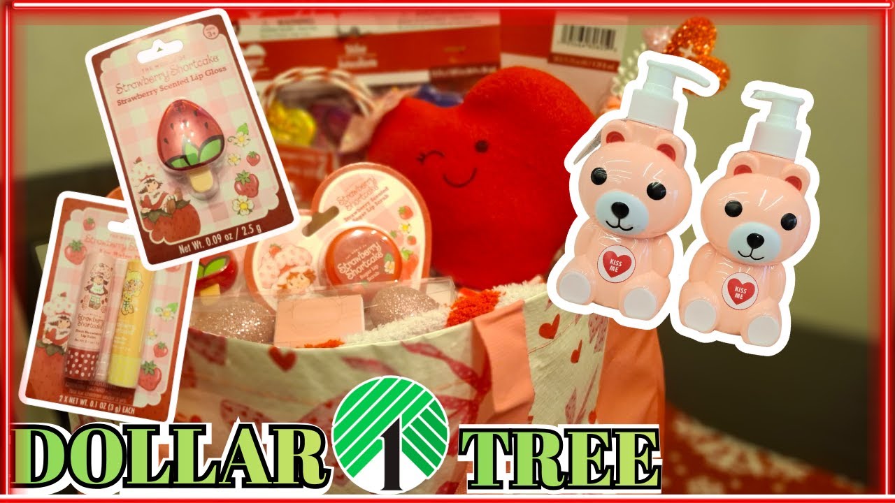 Новые покупки из Dollar Tree 🍓💖 Милые вещицы ко Дню святого Валентина!