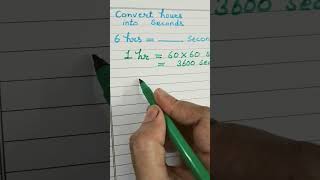 convert hours into seconds#mathstricks #primefactorisation #mathematics Content