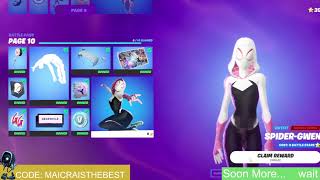 Fortnite: Unlocking Gwen Stacy (Lv 100 Skin)