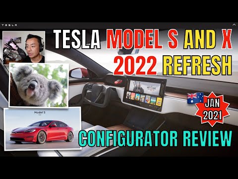 Tesla Model S and X Refresh Australia Configurator Jan 2021 Update