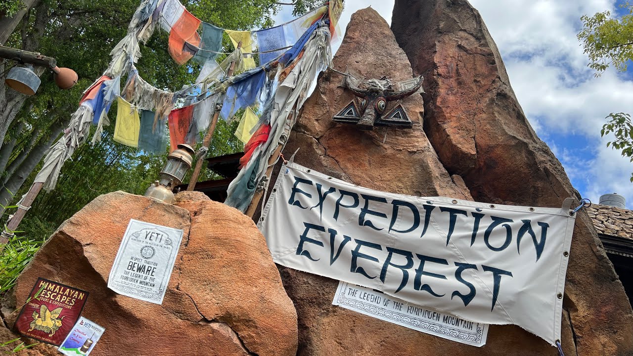 “Expedition Everest Legend of the Forbidden Mountain” FULL RIDE 4/16