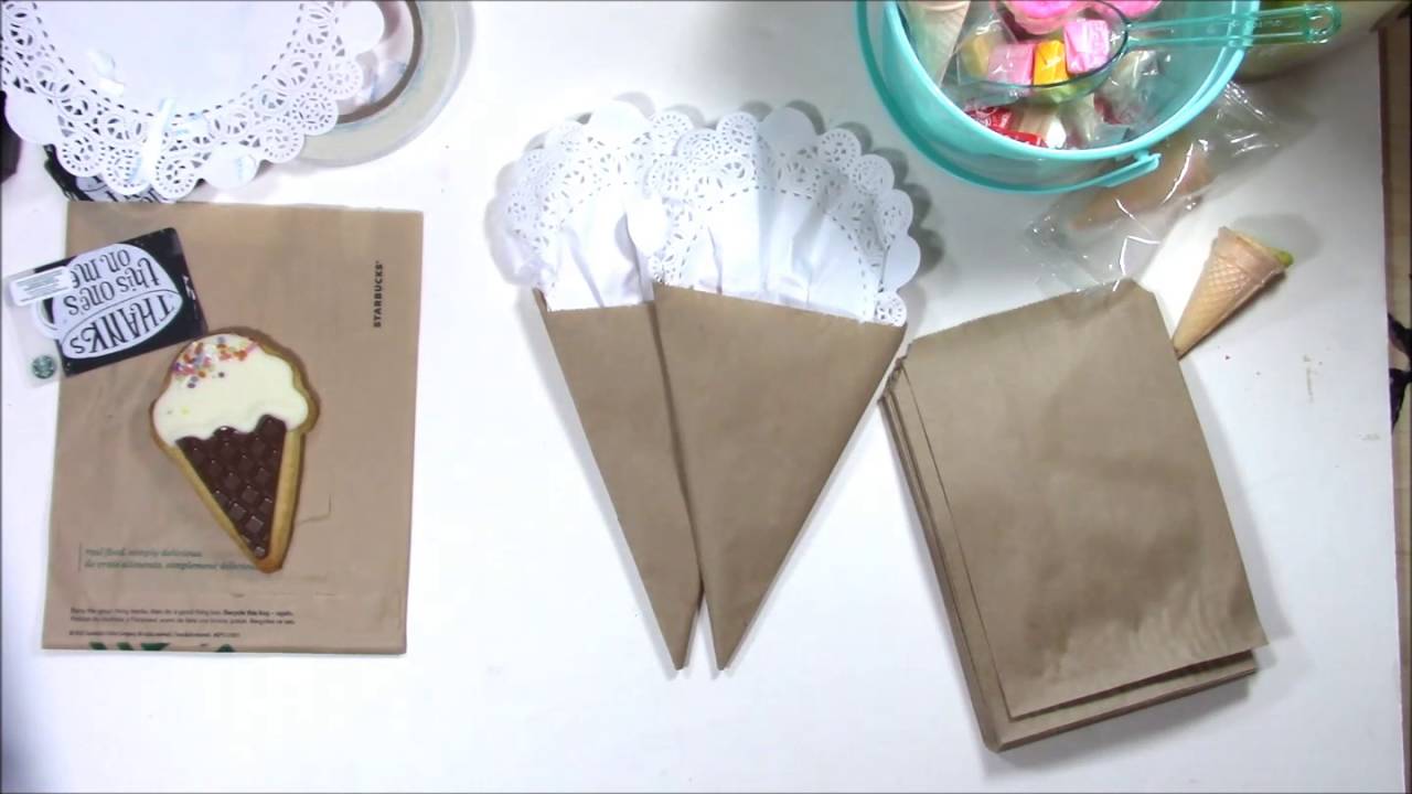 Ice Cream Gift Bag YouTube