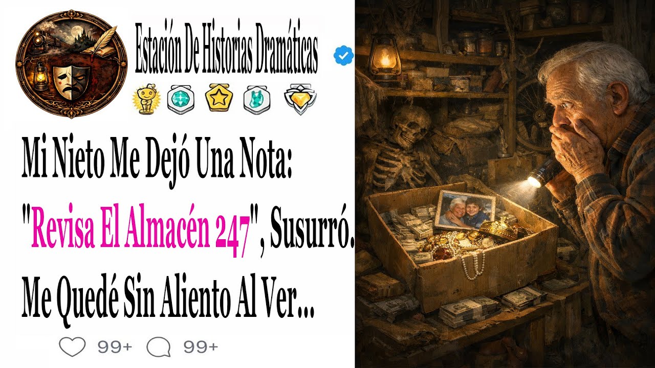 Mi Nieto Me Dejó Una Nota: "Revisa El Almacén 247", Susurró. Me Quedé Sin Aliento Al Ver...
