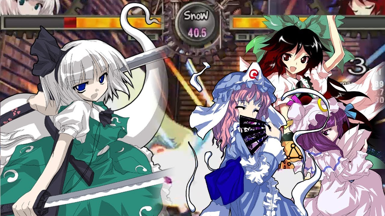 Genki (Youmu) Big Technology Touhou Hisoutensoku YouTube