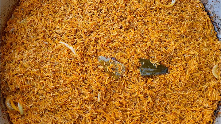 HOW TO COOK NIGERIAN PARTY JOLLOF RICE RECIPE| PAR...