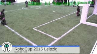 RoboCup 2016 Leipzig Humanoid Kid Size Final Match