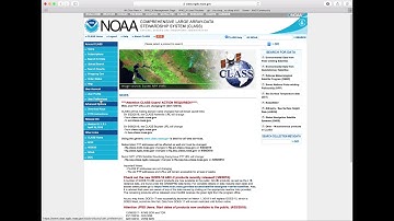 MetPy Mondays #44 - Satellite Data with CLASS Part 1