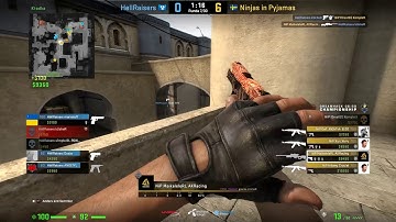 HellRaisers vs NiP - Map 1 - Dust 2 - Quarterfinal (BO3) - DreamHack Winter 2014 - CS:GO