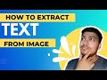 How to extract text from image in Windows 11 & Android