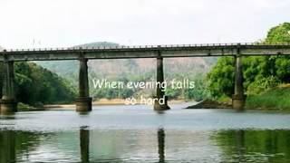 Bridge Over troubled Water - Simon &amp; Garfunkel &quot; fhe619 &quot; ( with lyrics )