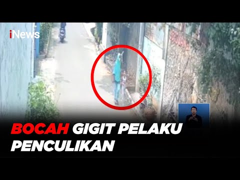 Aksi Penculikan Anak Gagal, Bocah Gigit Tangan Pelaku #iNewsSiang 18/10