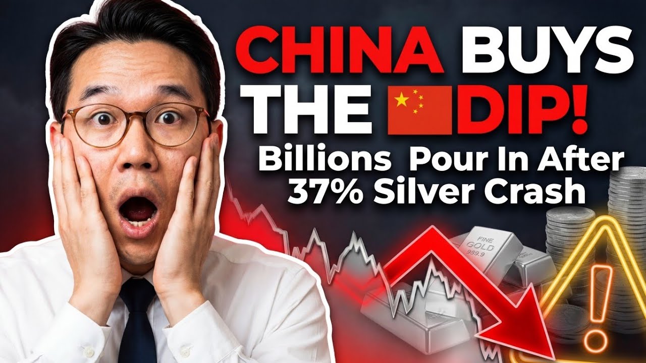 CHINA BUYS THE DIP! Billions Pour In After 37% Silver Crash.
