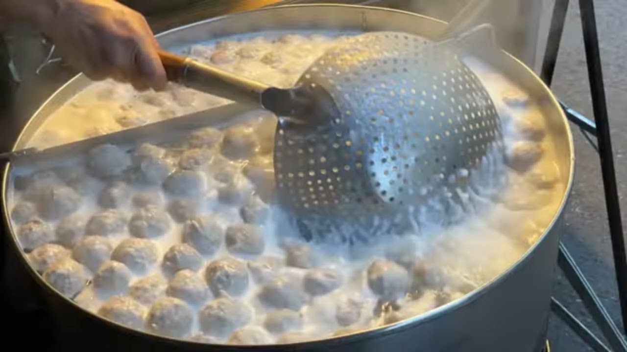 Pork Meatball, Garlic, Taro, Stuffed Bitter Gourd Taiwanese Street