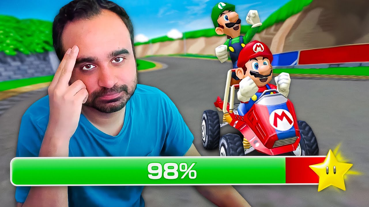 I can't stop until I 100% GOLD Mario Kart Double Dash