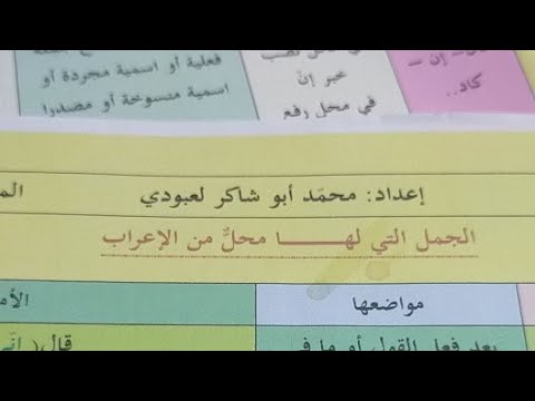 الجملة البسيطة والجملة المركبة /توجيهات /محمد أبوشاكر لعبودي