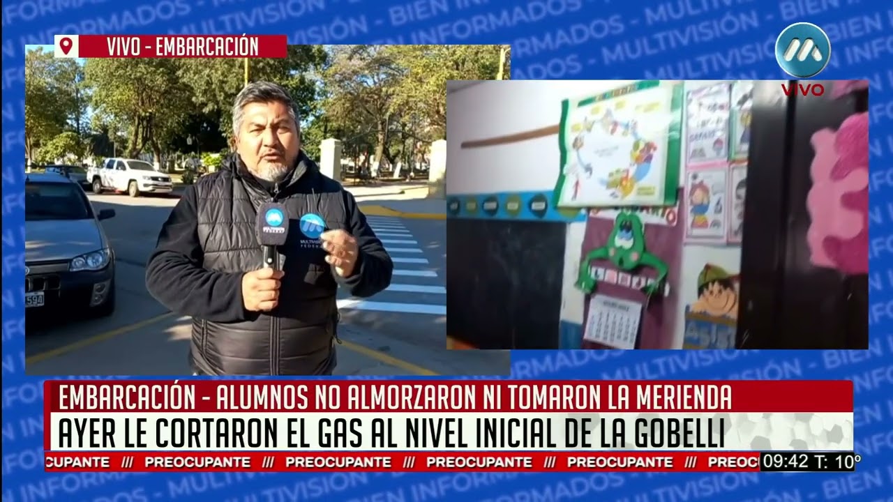 EMBARCACIÓN: AYER LE CORTARON EL GAS AL NIVEL INICIAL DE LA GOBELLI
